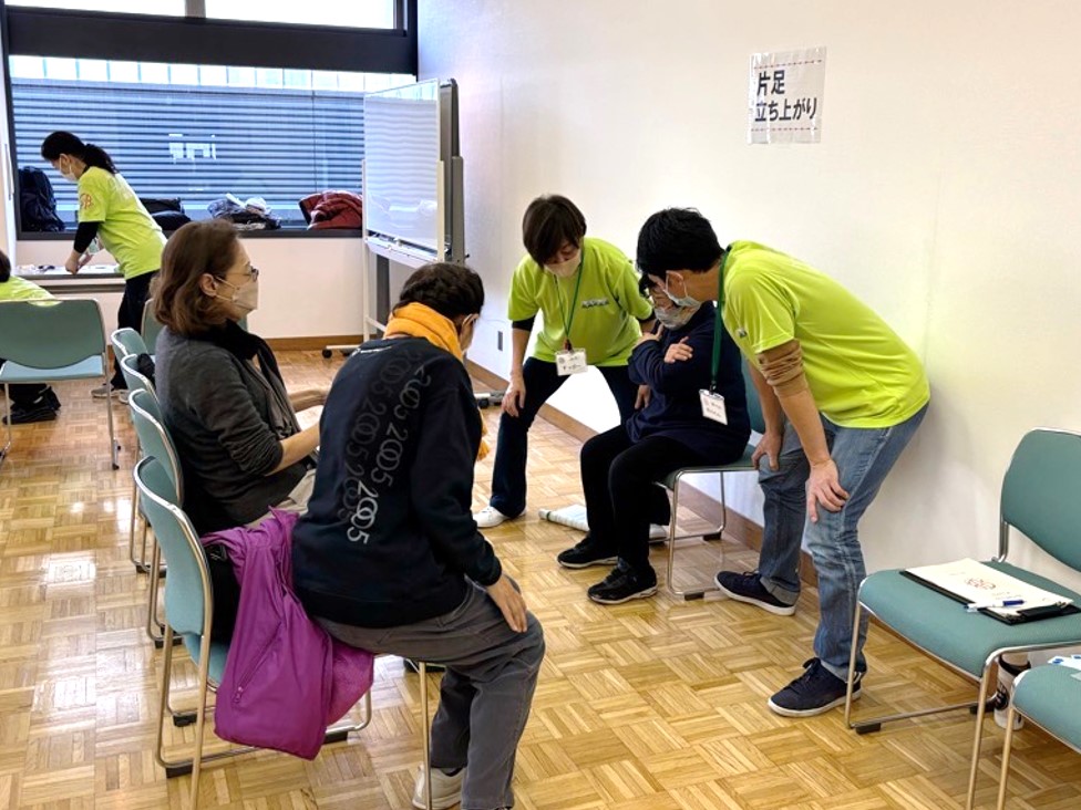 測定コーナーの様子1