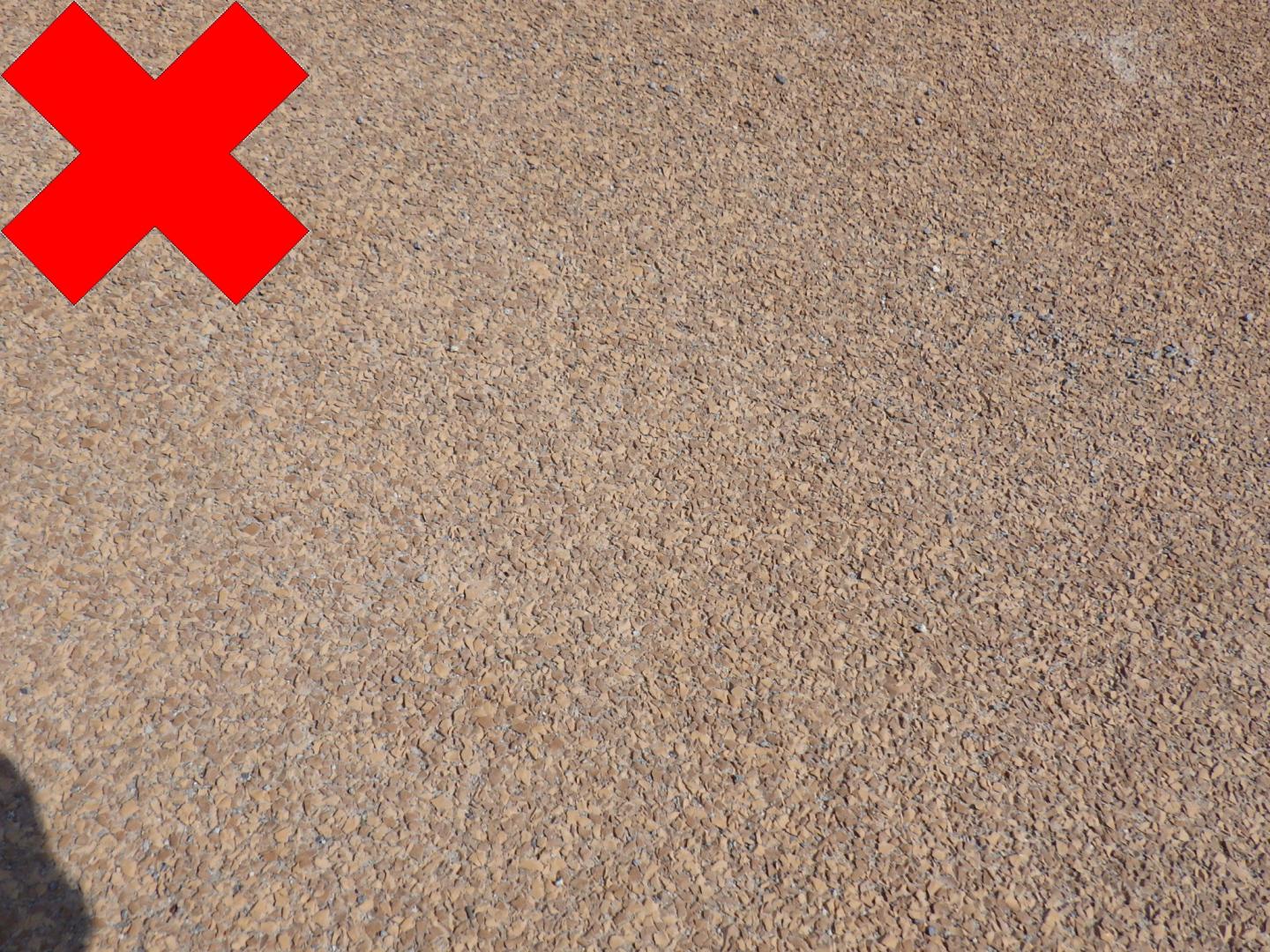 ゴムチップ（近景）