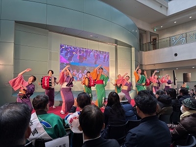 令和6年度都市交流フェスタの様子(ステージ)