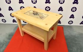 魚沼市産ブナ材サイドテーブル