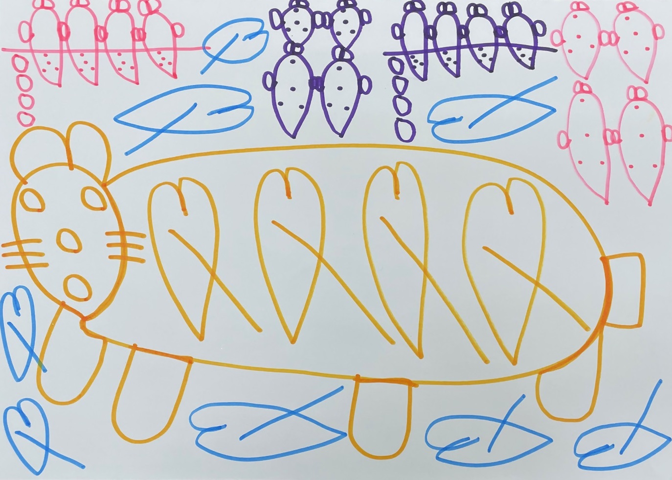 ©「おおきな犬とペンギン」ごとうくみこ