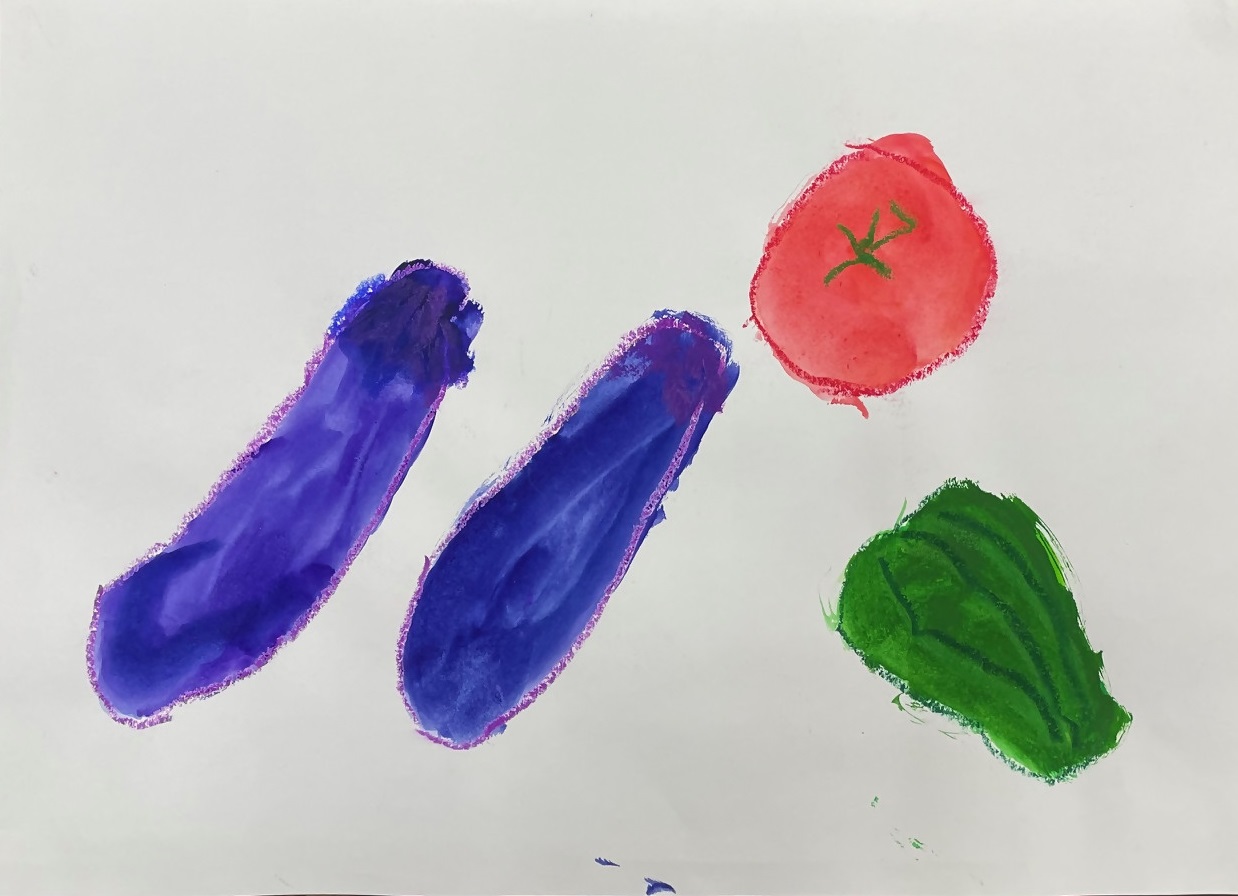 ©「夏野菜」柿沼真季子