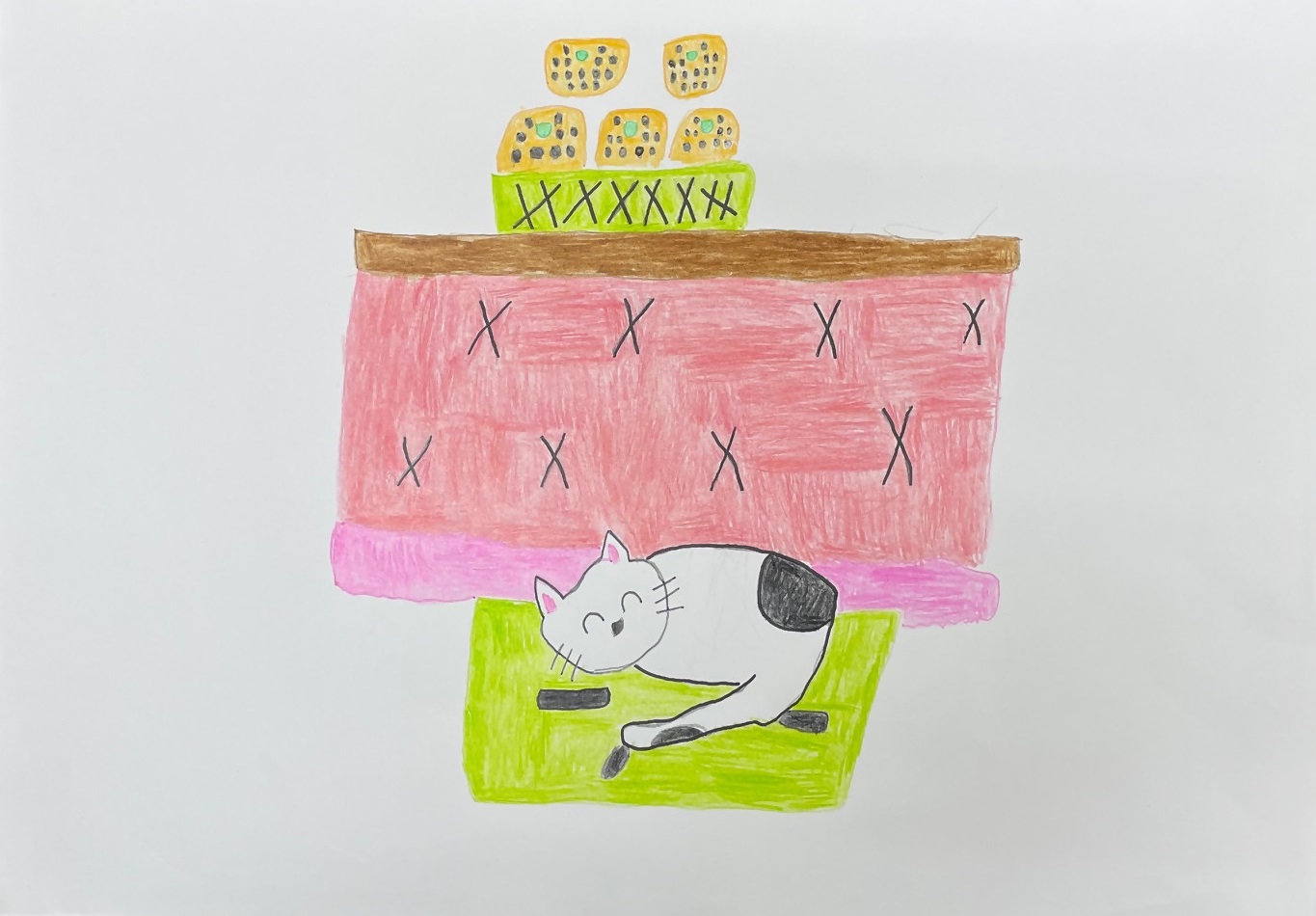 ©「こたつとねこ」みなこ