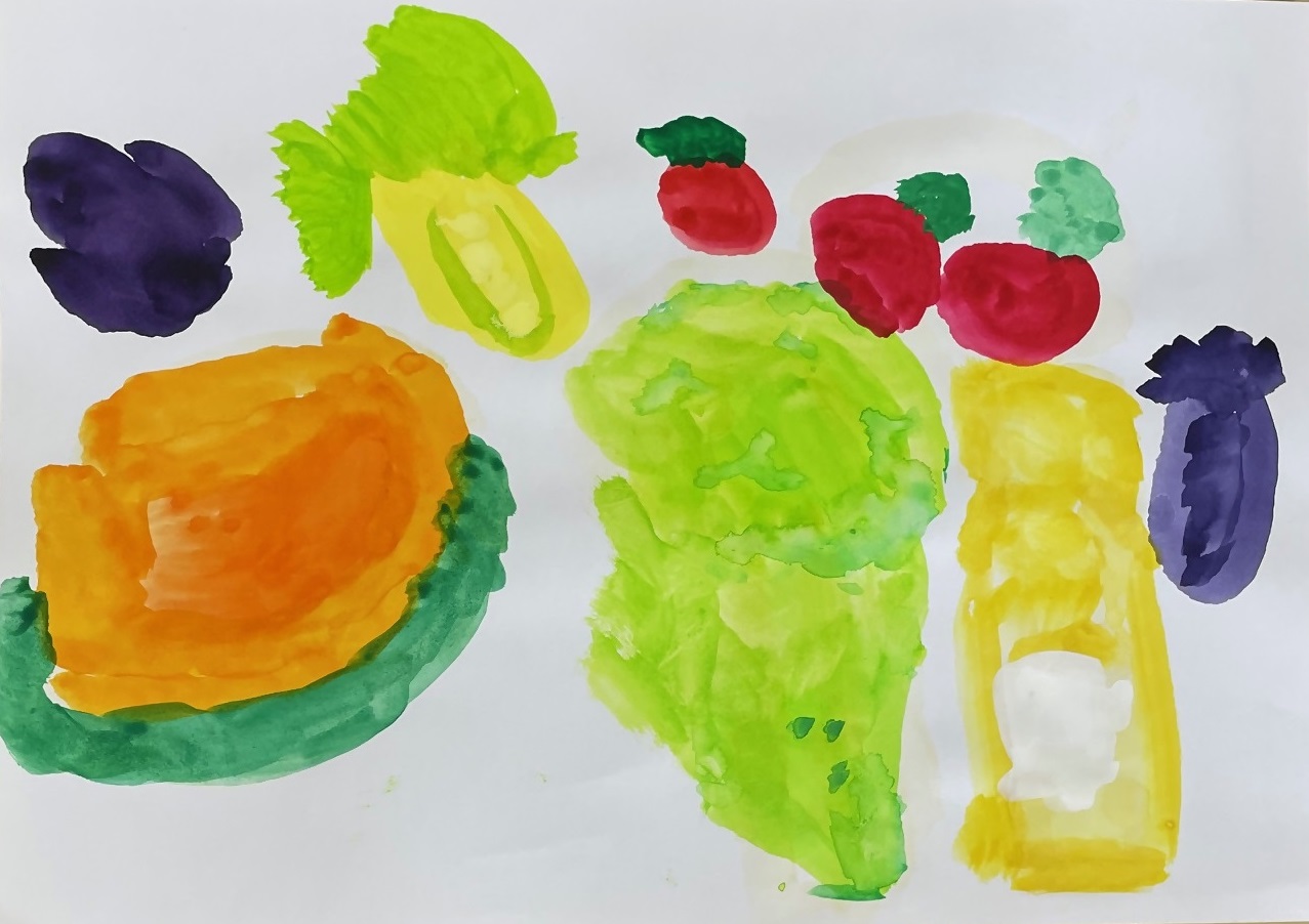 「夏野菜をみていたら」岩田奈々