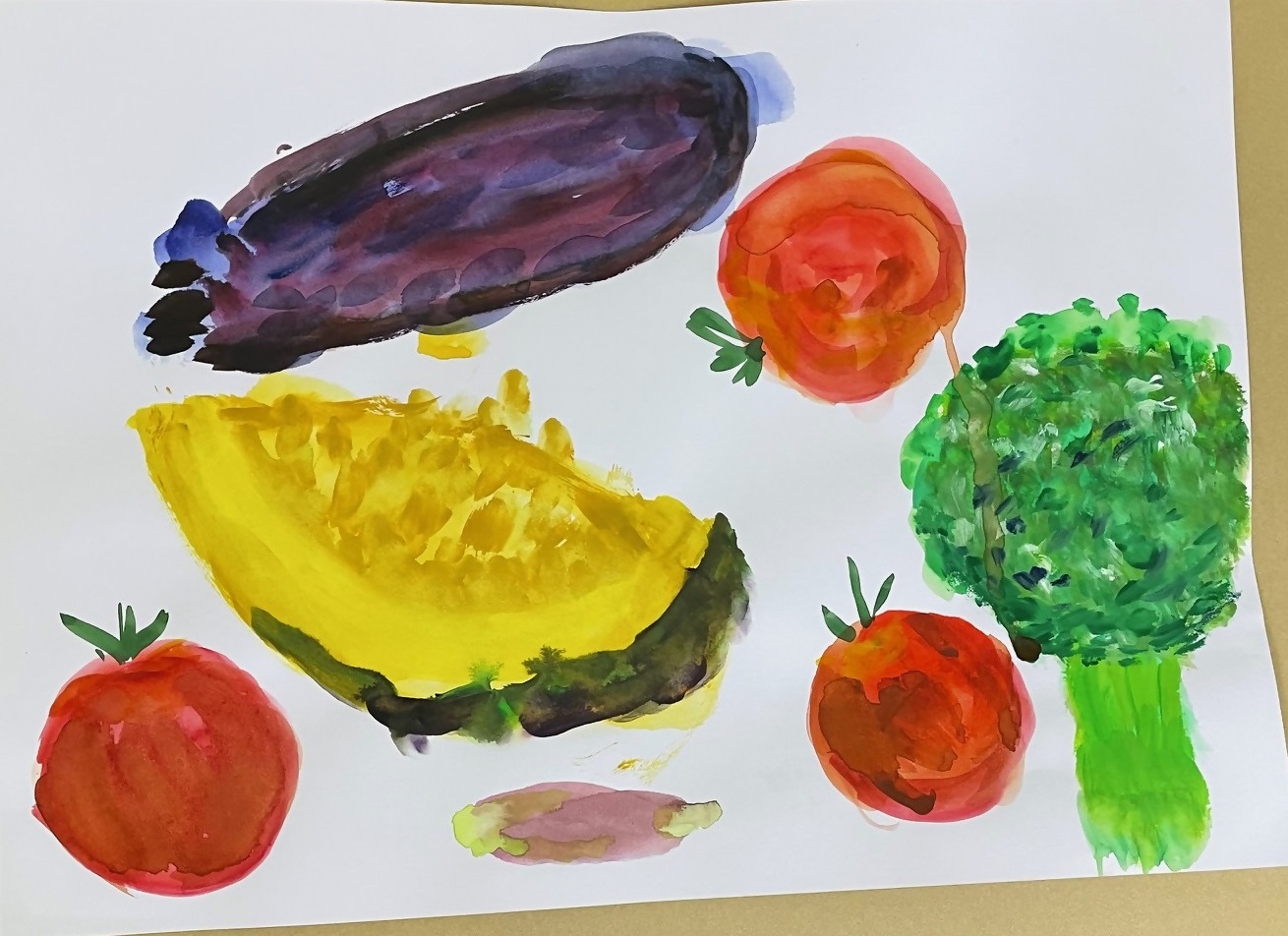 「夏野菜」飯島美代子