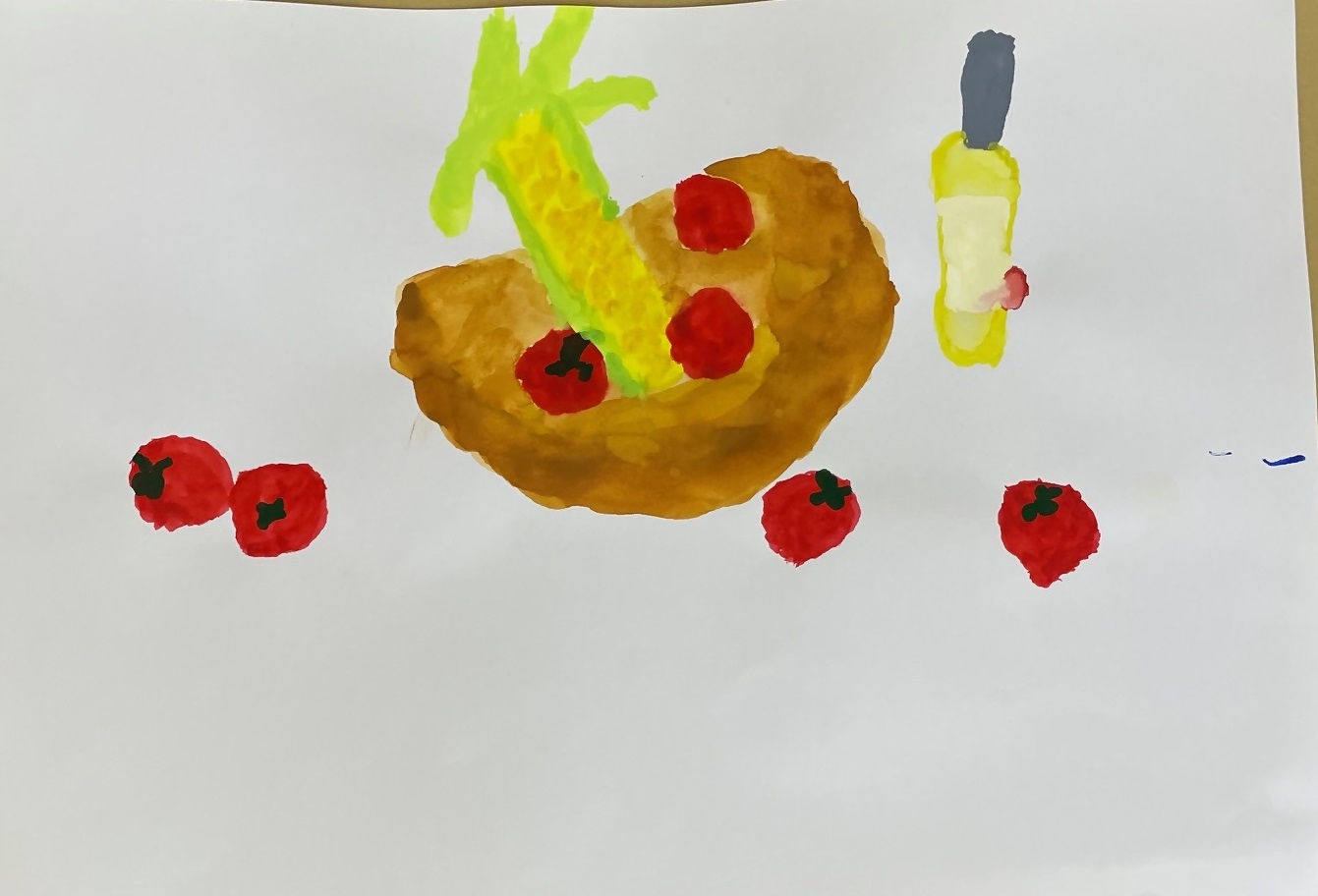 「私の食べられる夏野菜」長澤由紀